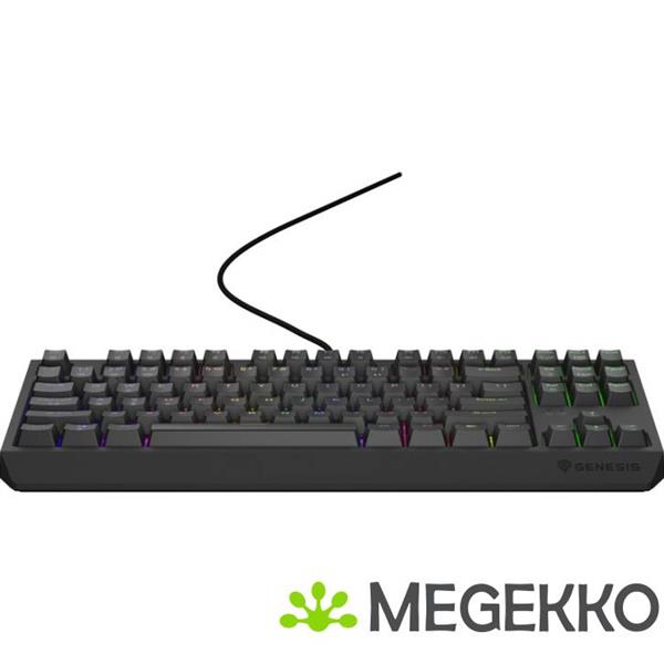 Grote foto genesis nkg 2077 thor 230 tkl rgb toetsenbord zwart computers en software toetsenborden