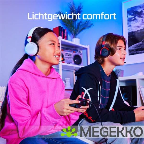 Grote foto hyperx cloud mini bedraad paars audio tv en foto koptelefoons