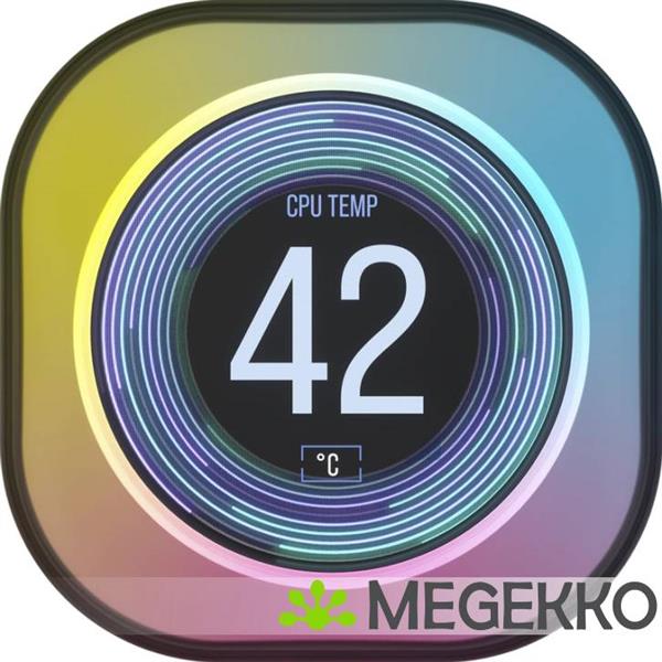 Grote foto corsair icue link lcd module black computers en software overige computers en software