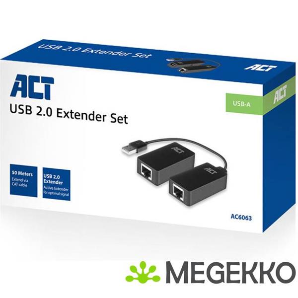 Grote foto act usb extender set over utp extender tot 50 meter computers en software overige computers en software