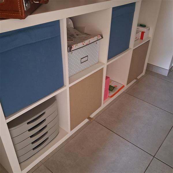 Grote foto zithoek stof te koop wegens vertrek buitenland huis en inrichting bankstellen