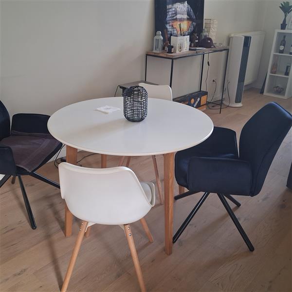 Grote foto zithoek stof te koop wegens vertrek buitenland huis en inrichting bankstellen