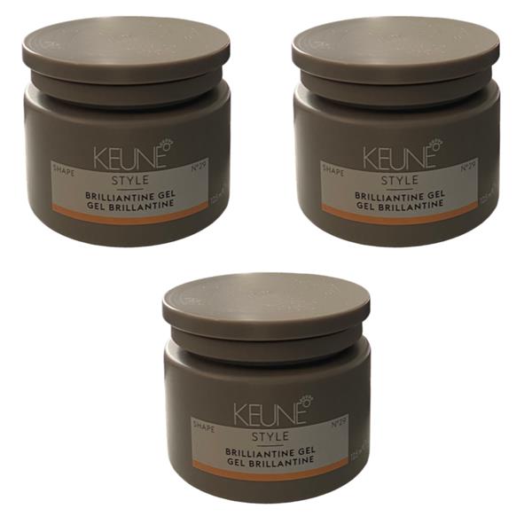 Grote foto keune 3 x style brilliantine gel 125 ml no 29 kleding dames sieraden