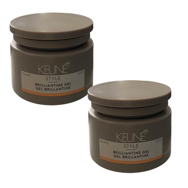 Grote foto keune 2 x style brilliantine gel 125 ml no 29 kleding dames sieraden