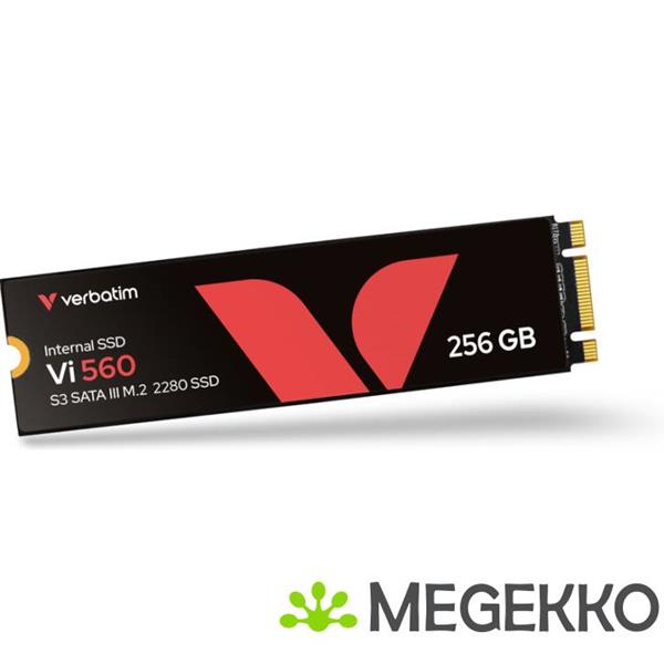 Grote foto verbatim vi560 s3 256gb m.2 ssd computers en software overige computers en software