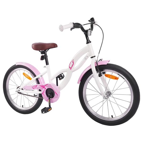 Grote foto vidaxl kinderfiets 20 inch voor 6 11 jaar oud wit fietsen en brommers herenfietsen