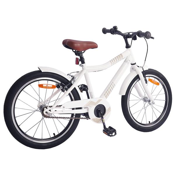 Grote foto vidaxl kinderfiets 20 inch voor 6 11 jaar oud wit fietsen en brommers herenfietsen