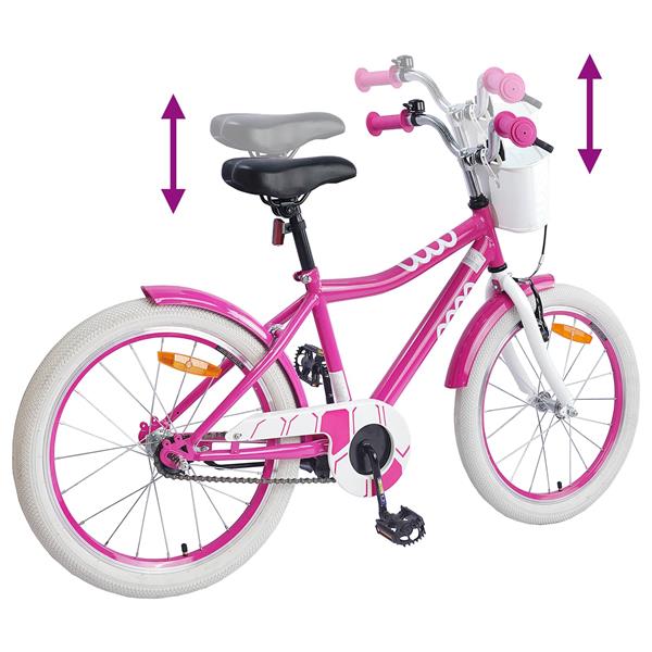 Grote foto vidaxl kinderfiets 20 inch voor 6 11 jaar oud roze fietsen en brommers herenfietsen