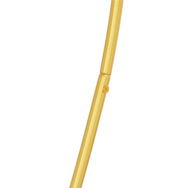 Grote foto vidaxl trouwrand goud 195 x 35 x 211 cm staal tuin en terras overige tuin en terras