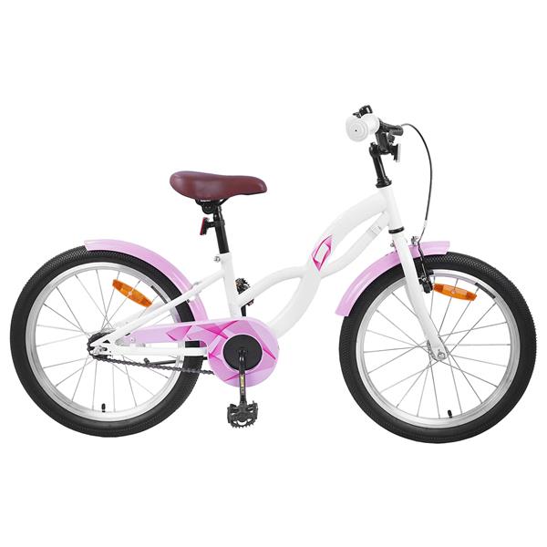 Grote foto vidaxl kinderfiets 20 inch voor 6 11 jaar oud wit fietsen en brommers herenfietsen