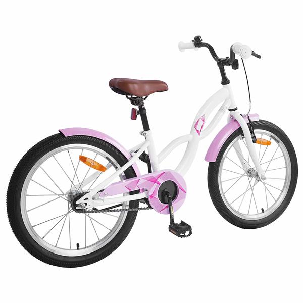 Grote foto vidaxl kinderfiets 20 inch voor 6 11 jaar oud wit fietsen en brommers herenfietsen