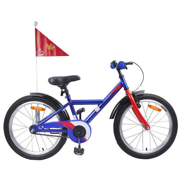 Grote foto vidaxl kinderfiets 20 inch voor 6 11 jaar oud donkerblauw fietsen en brommers herenfietsen