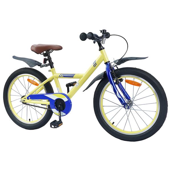 Grote foto vidaxl kinderfiets 20 inch voor 6 11 jaar oud geel fietsen en brommers herenfietsen