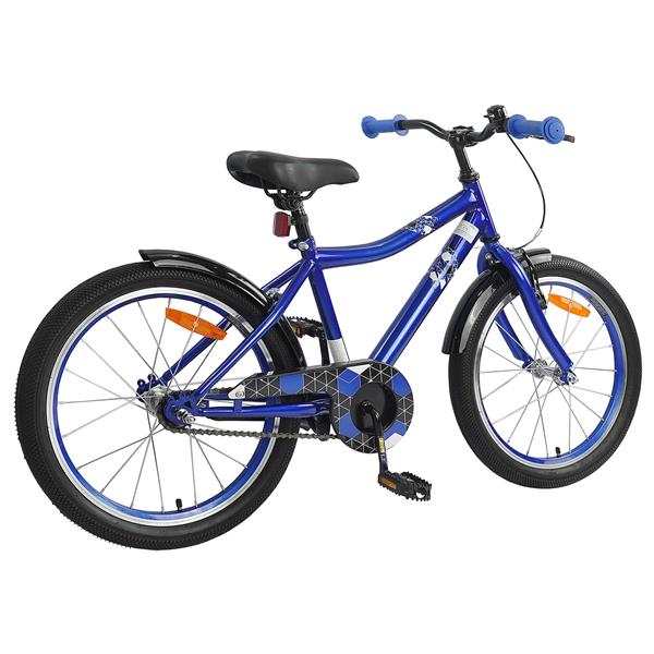 Grote foto vidaxl kinderfiets 20 inch voor 6 11 jaar oud donkerblauw fietsen en brommers herenfietsen