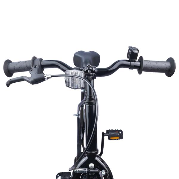 Grote foto vidaxl kinderfiets 20 inch voor 6 11 jaar oud zwart fietsen en brommers herenfietsen