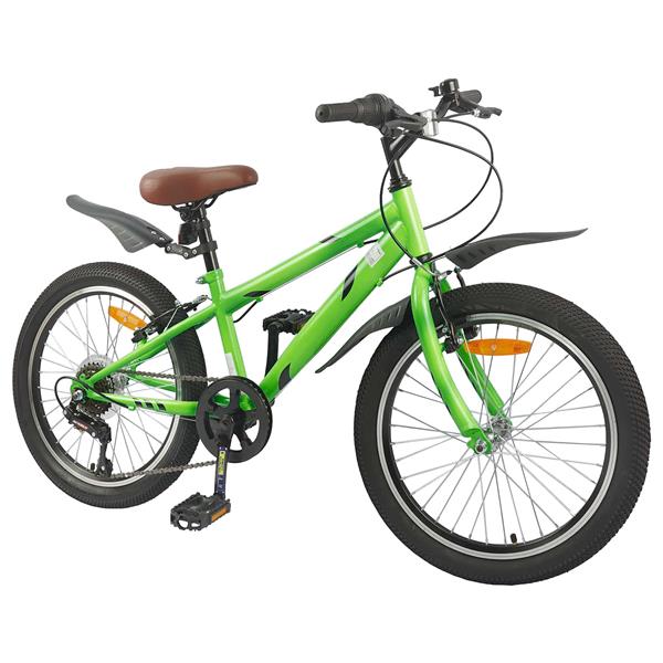 Grote foto vidaxl kinderfiets 20 inch 6 speed voor 6 11 jaar oud groen fietsen en brommers herenfietsen