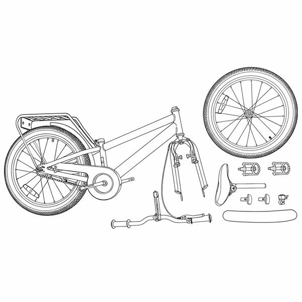 Grote foto vidaxl kinderfiets 20 inch voor 6 11 jaar oud groen fietsen en brommers herenfietsen