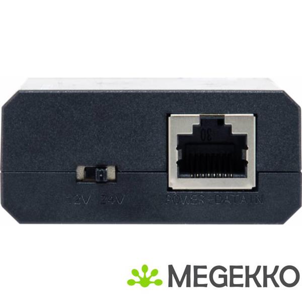 Grote foto levelone pos 5000 network splitter zwart power over ethernet poe computers en software netwerkkaarten routers en switches