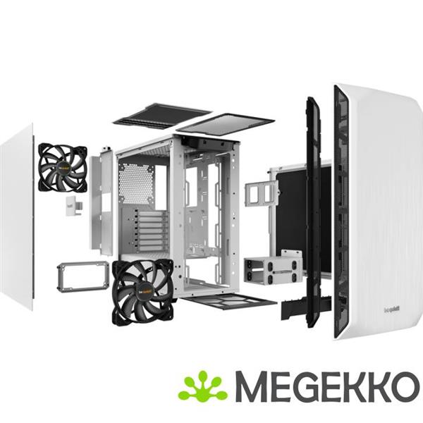 Grote foto be quiet pure base 500 white computers en software behuizingen en kasten