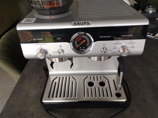 Grote foto krups precision witgoed en apparatuur koffiemachines en espresso apparaten