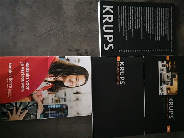 Grote foto krups precision witgoed en apparatuur koffiemachines en espresso apparaten