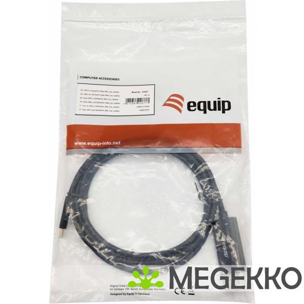 Grote foto equip 133427 video kabel adapter 2 m usb type c displayport grijs computers en software overige computers en software