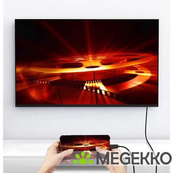 Grote foto equip 133422 video kabel adapter 2 m usb type c displayport grijs computers en software overige computers en software