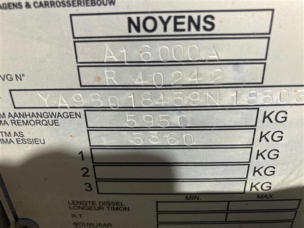 Grote foto aanhangwagen 6t met oprijrampen auto diversen aanhangers