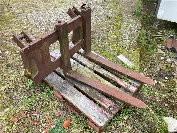 Grote foto wiellader inclusief bak en palletvorken agrarisch graafmachines