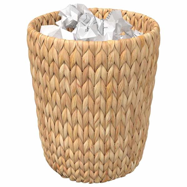 Grote foto vidaxl afvalpapier bakken 2 pcs naturel 26 x 26 x 29 cm waterhyacint doe het zelf en verbouw materialen en producten