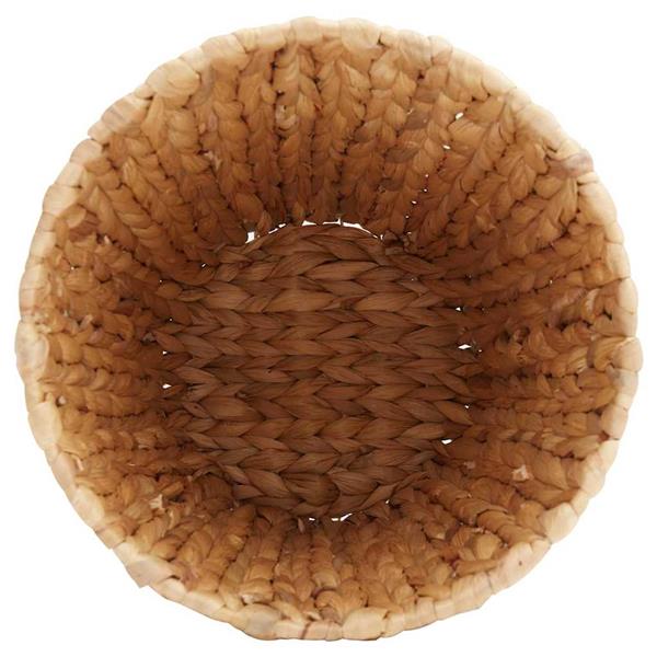 Grote foto vidaxl afvalpapier bakken 2 pcs naturel 26 x 26 x 29 cm waterhyacint doe het zelf en verbouw materialen en producten