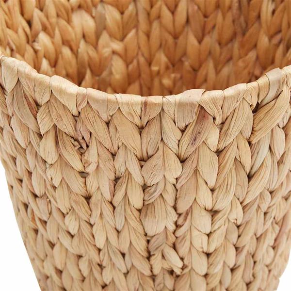 Grote foto vidaxl afvalpapier bakken 2 pcs naturel 26 x 26 x 29 cm waterhyacint doe het zelf en verbouw materialen en producten