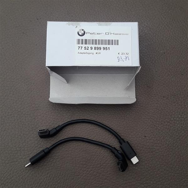 Grote foto nieuwe originele oplaadkabels voor bmw k 1600. motoren bmw