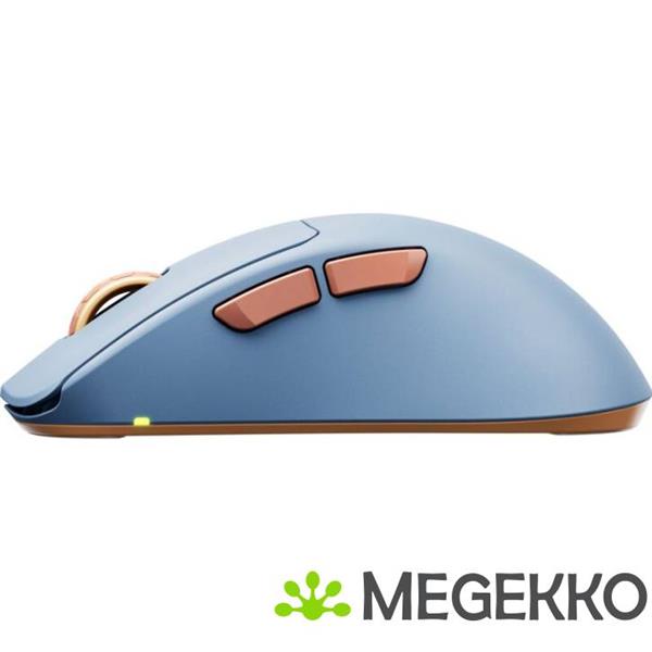 Grote foto cherry xtrfy m64 blauw ergonomische draadloze gaming muis computers en software overige computers en software