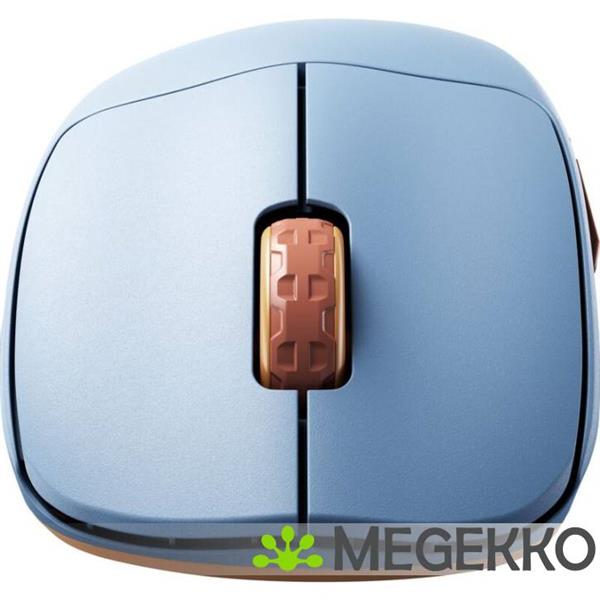 Grote foto cherry xtrfy m64 blauw ergonomische draadloze gaming muis computers en software overige computers en software