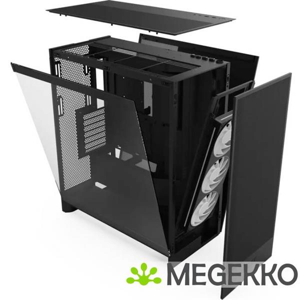 Grote foto nzxt h7 flow rgb black 2024 computers en software behuizingen en kasten