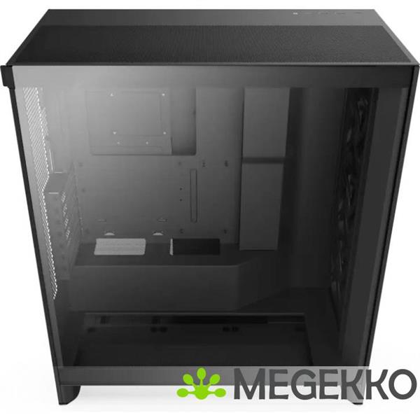 Grote foto nzxt h7 flow black 2024 computers en software behuizingen en kasten