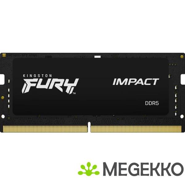 Grote foto kingston technology fury impact black xmp geheugenmodule 32 gb 2 x 16 gb ddr5 6400 mhz computers en software harde schijven