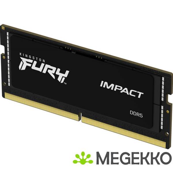 Grote foto kingston technology fury impact black xmp geheugenmodule 32 gb 2 x 16 gb ddr5 6400 mhz computers en software harde schijven