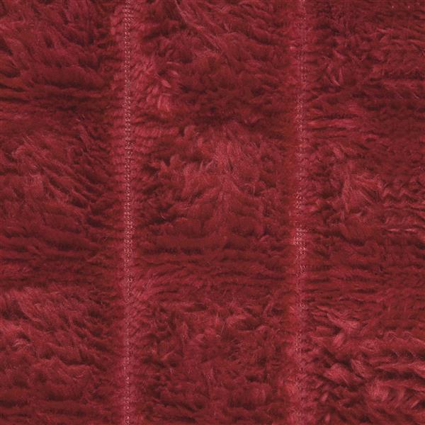 Grote foto vidaxl gooi deken bordeaux rood 240 x 220 cm fleece huis en inrichting bedden