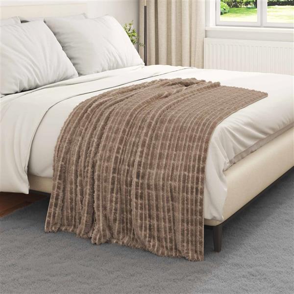 Grote foto vidaxl kleden 6 pcs kameel 150 x 130 cm fleece huis en inrichting bedden