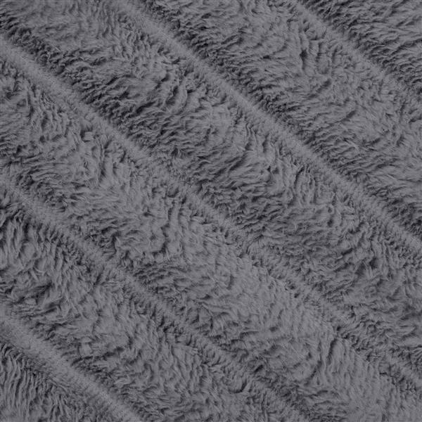 Grote foto vidaxl kleden 6 stuks donkergrijs 150 x 130 cm fleece huis en inrichting bedden