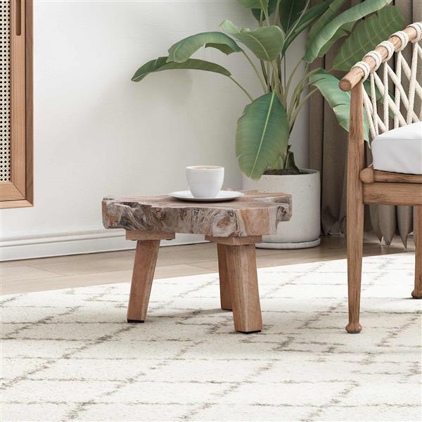 Grote foto vidaxl nachtkastje bruin 40 x 40 x 25 cm massief gerecycled hout huis en inrichting complete slaapkamers