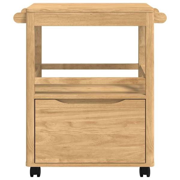 Grote foto vidaxl keuken trolley floro wasbruin 72 5 x 45 x 80 cm huis en inrichting keukenbenodigdheden