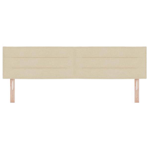 Grote foto vidaxl hoofdbord met hoofdeinde cr me 180 cm nep leer antiek en kunst stoelen en banken