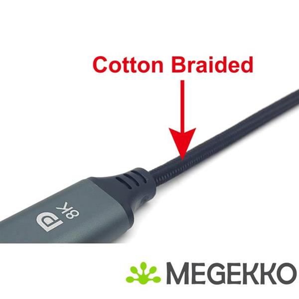 Grote foto equip 133422 video kabel adapter 2 m usb type c displayport grijs computers en software overige computers en software