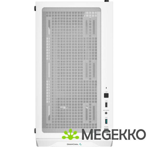 Grote foto deepcool cc360 wh argb wit computers en software behuizingen en kasten