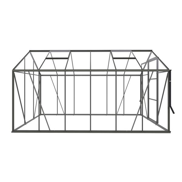 Grote foto tuinkas kate iv zwart vg 3mm tuin en terras tuinhuisjes en blokhutten