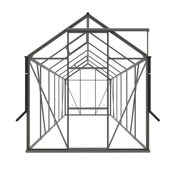 Grote foto tuinkas kate iv zwart vg 3mm tuin en terras tuinhuisjes en blokhutten