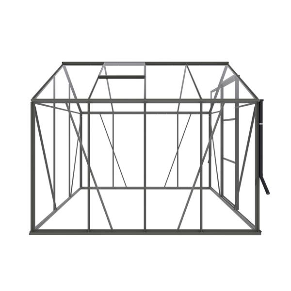 Grote foto nieuw tuinkas kate ii zwart vg 3mm tuin en terras tuinhuisjes en blokhutten